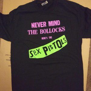 Sex Pistols Nevermind The Bollocks Vintage T-Shirt (Size Medium) NEW Punk